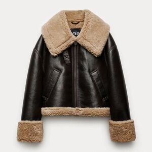 ZARA COLLECTION DOUBLE-FACED
BIKER JACKET